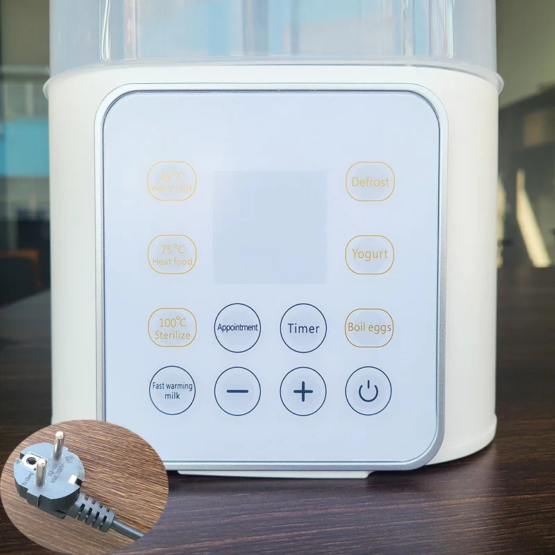 ⭐ Chauffe-Biberon Multifonction Intelligent – La température parfaite, sans stress