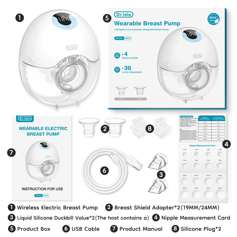⭐ Tire-Lait Portable & Discret – L’allaitement en toute liberté