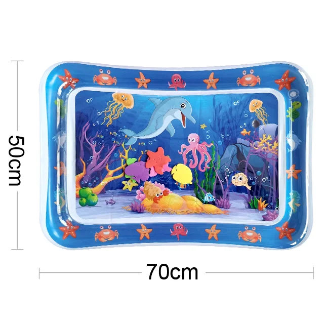 Tapis de jeu d’eau pour bébé – Éveil sensoriel et motricité tout en s’amusant