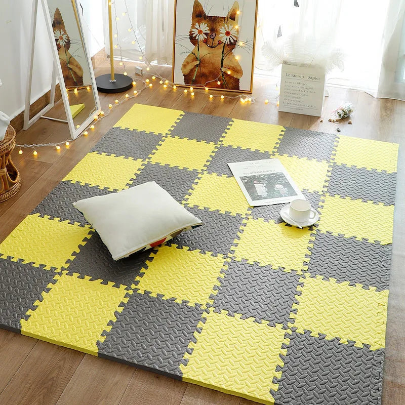 Tapis Puzzle en Mousse – Aire de Jeu Douce, Sécurisée et Moderne