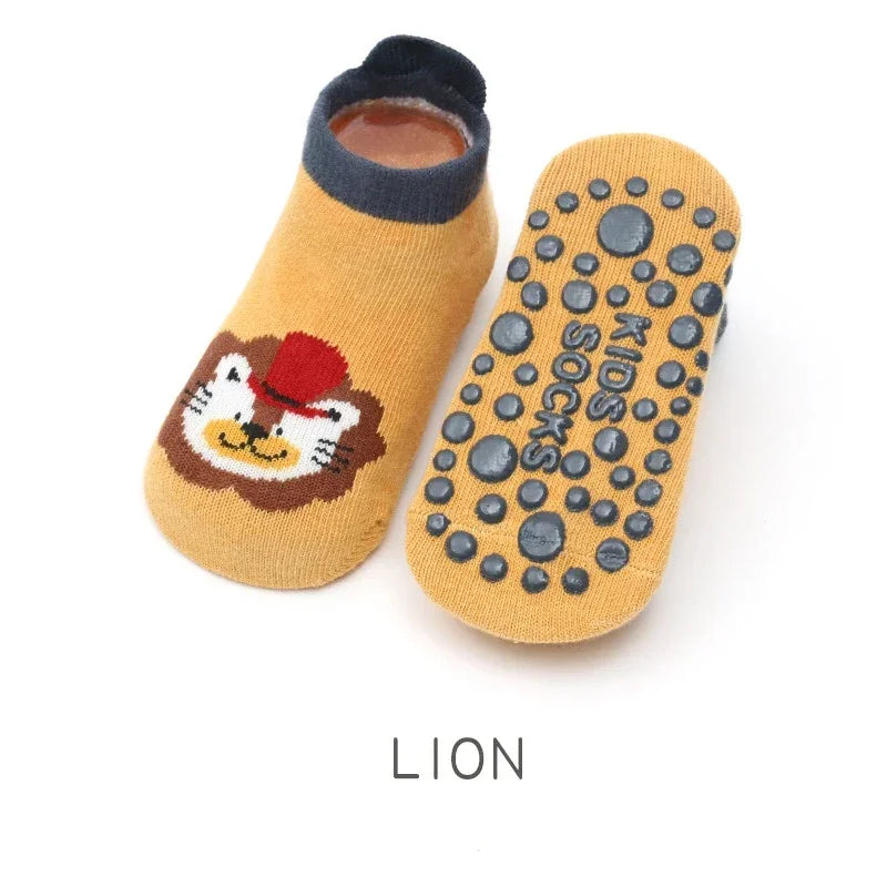 🧸 Chaussettes Antidérapantes Bébé – Confort, Sécurité & Style Trop Mignon