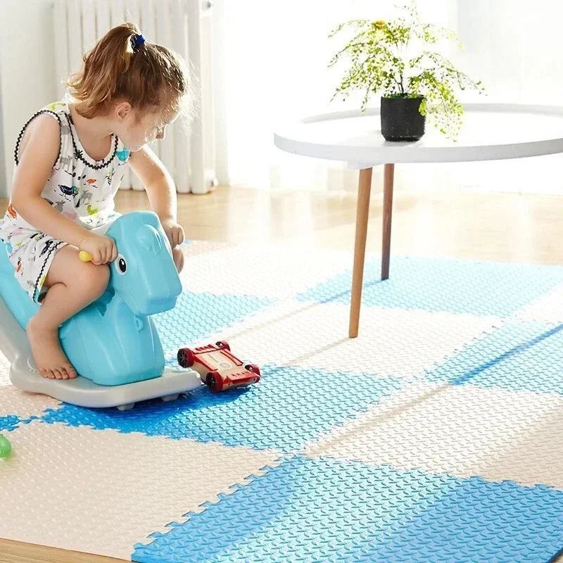 Tapis Puzzle en Mousse – Aire de Jeu Douce, Sécurisée et Moderne