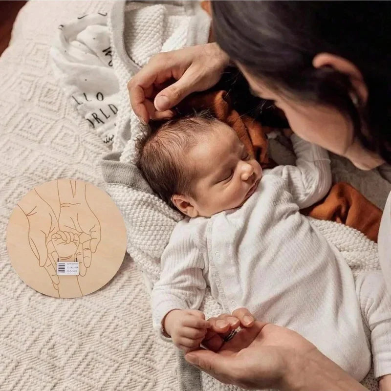Souvenir Gravé Parent & Bébé – Un Moment d’Amour à Garder Pour Toujours