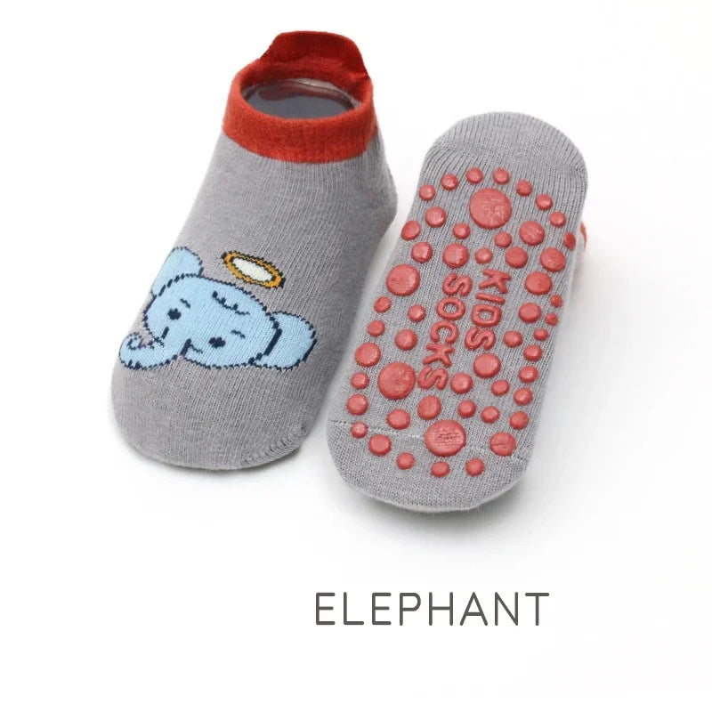 🧸 Chaussettes Antidérapantes Bébé – Confort, Sécurité & Style Trop Mignon