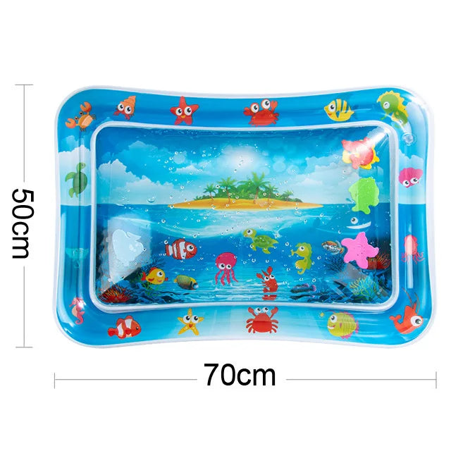 Tapis de jeu d’eau pour bébé – Éveil sensoriel et motricité tout en s’amusant