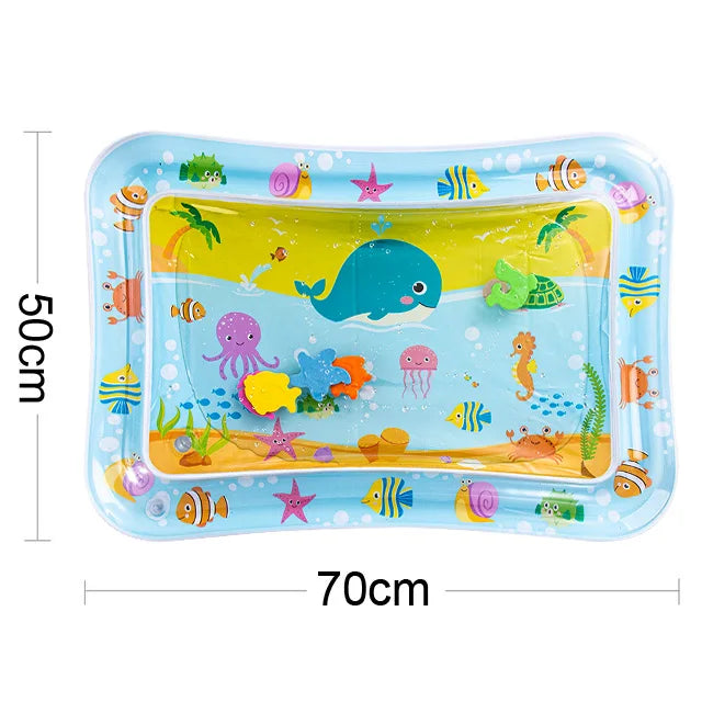 Tapis de jeu d’eau pour bébé – Éveil sensoriel et motricité tout en s’amusant