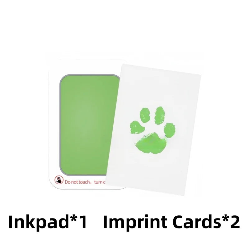 Kit d’empreintes de mains et de pieds pour bébé – Sans encre, souvenir unique et non toxique
