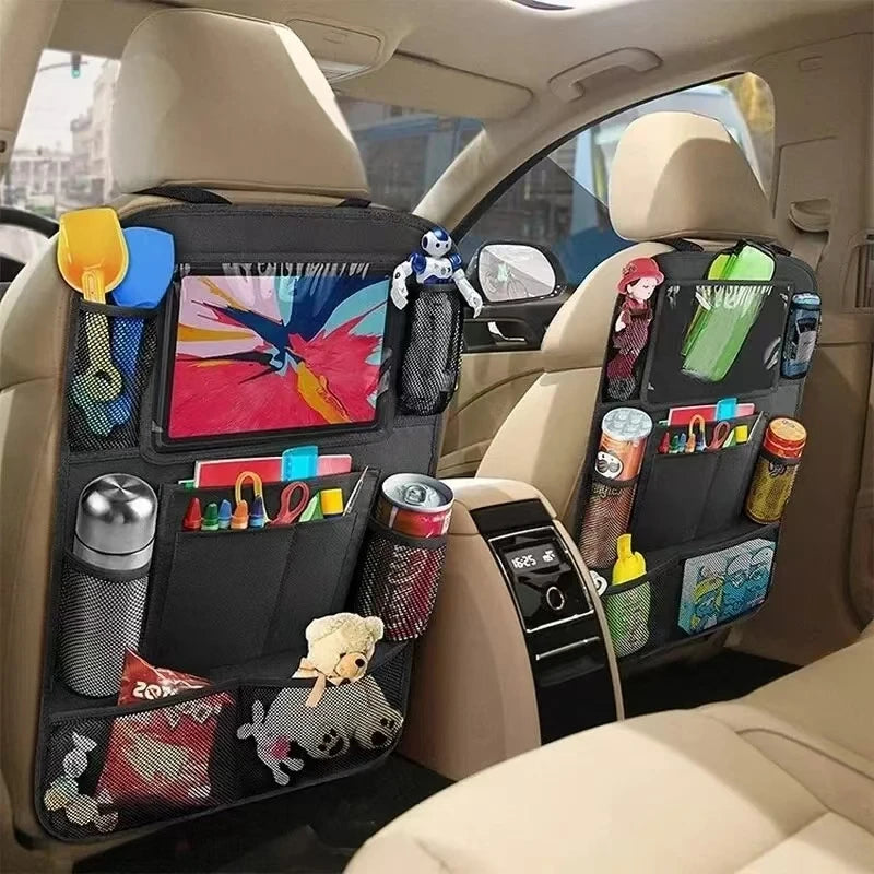 Organisateur de Siège Arrière – Rangement Multifonction pour Enfants & Parents