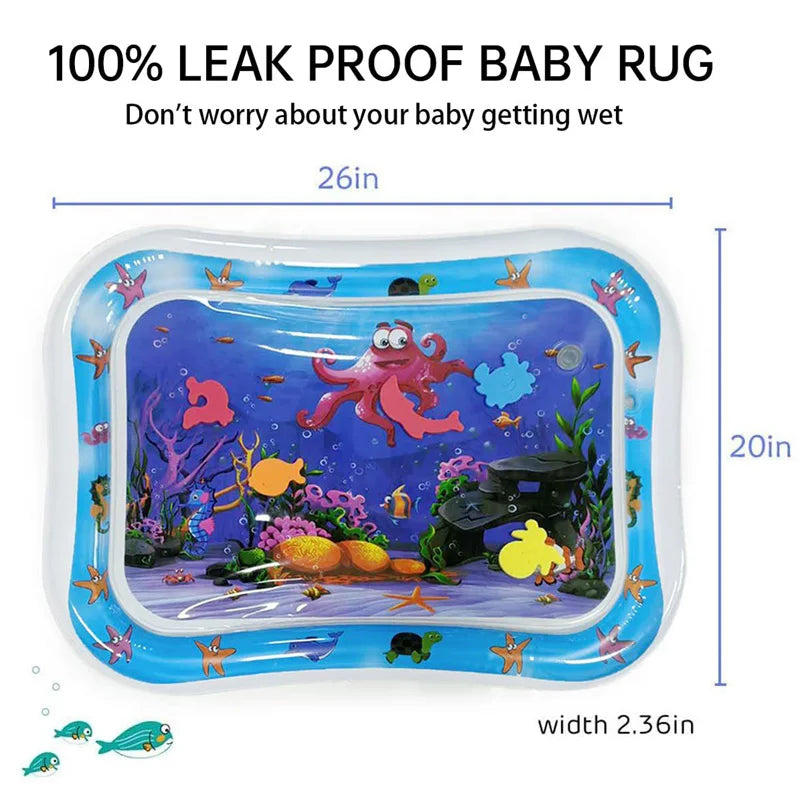 Tapis de jeu d’eau pour bébé – Éveil sensoriel et motricité tout en s’amusant