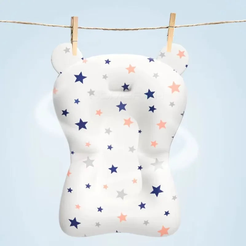 Coussin de bain réglable pour bébé – Confort, sécurité et douceur pendant le bain