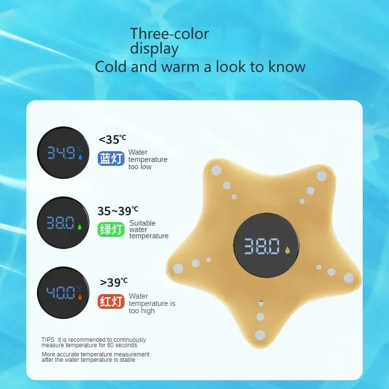 Thermomètre de bain – Température digitale et sécurité pour bébé